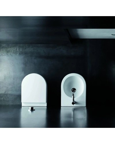 Биде подвесное без ободка Azzurra Nuvola NUV500/SOSK bix1