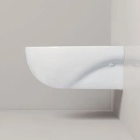 Биде подвесное без ободка Azzurra Nuvola NUV500/SOSK bix1