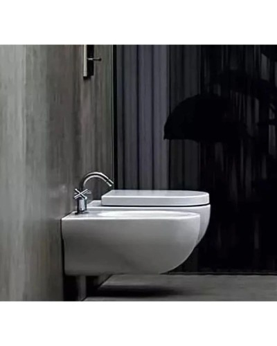 Биде подвесное без ободка Azzurra Nuvola NUV500/SOSK bix1