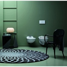 Биде подвесное без ободка Azzurra Jubilaeum JUB500/SOSK bix1