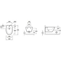 Биде подвесное Jacob Delafon Presquile E4441-00