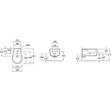 Биде подвесное Jacob Delafon Formilia Viragio E4792-00
