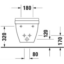 Биде подвесное Duravit Starck 3 2230150000