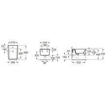 Подвесное биде Roca Inspira 357535000