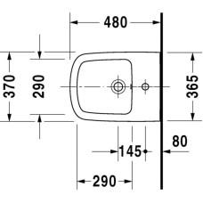Подвесное биде Duravit DuraStyle 2285150000