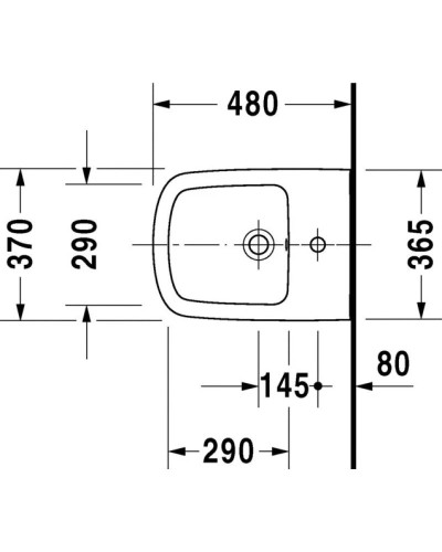 Подвесное биде Duravit DuraStyle 2285150000