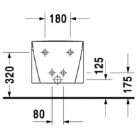 Подвесное биде Duravit Starck 2 2271150000
