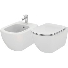 Комплект биде с унитазом Ideal Standard Tesi PT457001 с сиденьем Микролифт