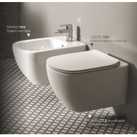 Комплект биде с унитазом Ideal Standard Tesi PT457001 с сиденьем Микролифт