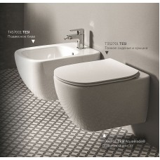 Комплект биде с унитазом Ideal Standard Tesi PT457001 с сиденьем Микролифт