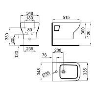 Подвесное биде Noken Urban-C N369225497