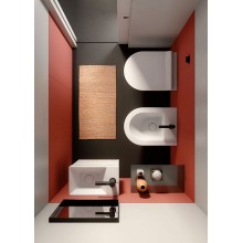 Биде GSI Kube X 9464111 подвесное Белое