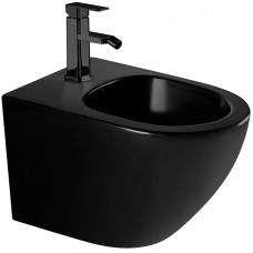 Биде Abber Bequem AC1150MB подвесное Черное матовое
