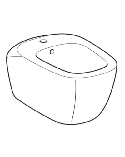 Подвесное биде Geberit Citterio 500.539.01.1