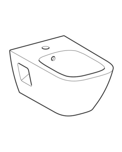 Подвесное биде Geberit Renova Plan 500.380.01.1