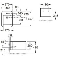 Подвесное биде Roca Element 357576000
