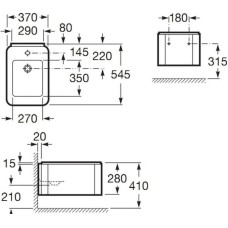 Подвесное биде Roca Element 357576000