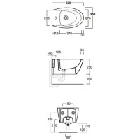 Биде подвесное Simas Lft Spazio LFT19 nerox1