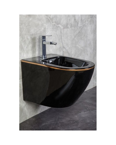 Подвесное биде Ancona-Black Z19-15/1B Zandini