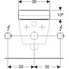Электронная крышка-биде для унитаза с микролифтом Geberit AquaClean Tuma Comfort 146.274.SJ.1