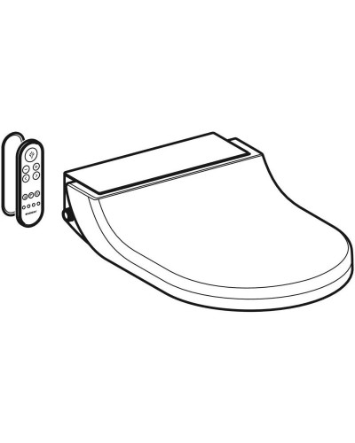 Электронная крышка-биде для унитаза с микролифтом Geberit AquaClean Tuma Comfort 146.274.SJ.1