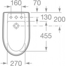 Крышка для биде Roca America 806490004