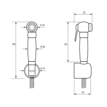 Гигиенический душ Migliore Karina 20097 Хром