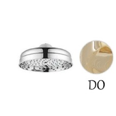 Верхний душ, диаметр 200 мм золото 24 карат Cezares CZR-SP6-20-03/24