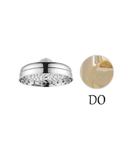 Верхний душ, диаметр 200 мм золото 24 карат Cezares CZR-SP6-20-03/24