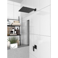 Верхний душ Paini 50PZ759QQ25 Черный матовый