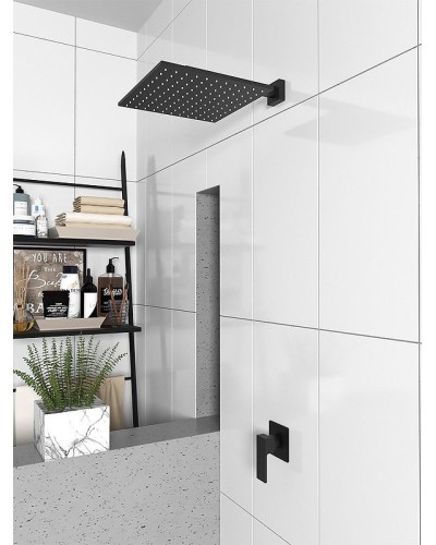 Верхний душ Paini 50PZ759QQ25 Черный матовый