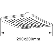 Верхний душ Orange S10TS Хром