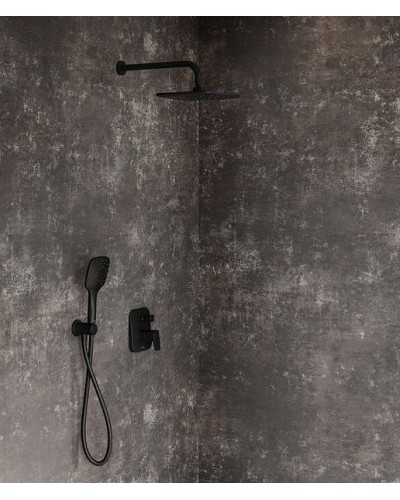 Верхний душ Ravak X07P570 Черный матовый