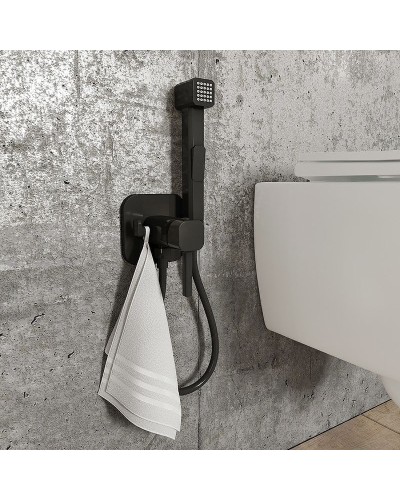 Гигиенический душ Iddis Axes AXE1F1Bi20 Черный матовый