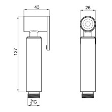Гигиенический душ Noken Round N200000059