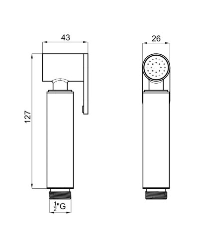 Гигиенический душ Noken Round N200000059