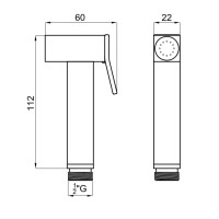 Гигиенический душ Noken Square N186490059