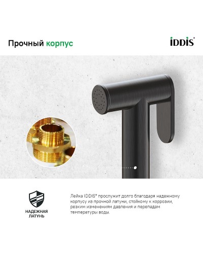Гигиенический душ Iddis 020GB0Gi20 Графит
