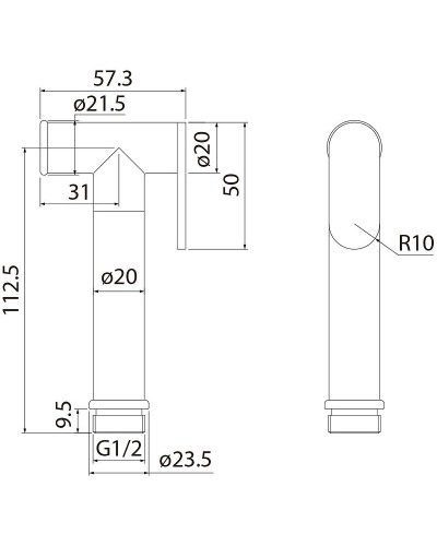 Гигиенический душ Iddis 020GB0Gi20 Графит