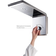 Верхний душ 450х200 мм Bossini Syncro Neb I00590.030