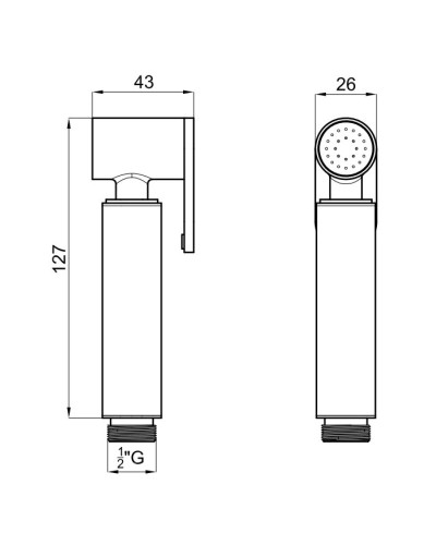 Гигиеничесий душ Noken Round N200000054