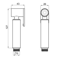 Гигиеничесий душ Noken Round N200000129