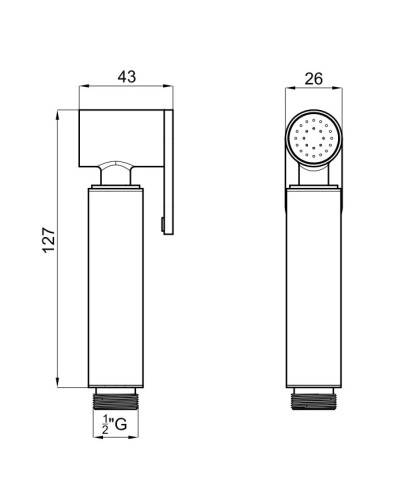 Гигиеничесий душ Noken Round N200000129