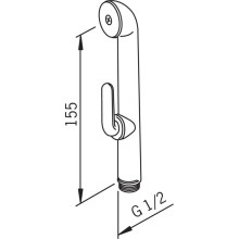 Гигиенический душ Oras Bidetta 242050-11