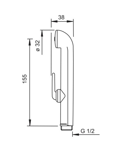 Гигиенический душ Oras Bidetta 242050