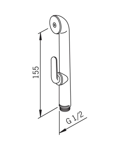 Гигиенический душ Oras Bidetta 242050