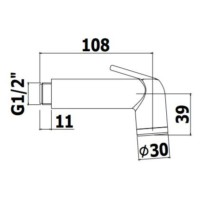 Гигиенический душ Paffoni Minorca ZDOC060CR