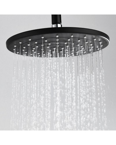 Верхний душ WasserKRAFT A077 Черный матовый