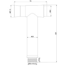 Гигиенический душ AltroBagno AltroBagnoBS060202Cr