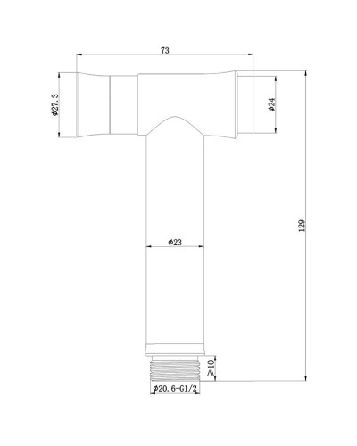 Гигиенический душ AltroBagno AltroBagnoBS060202Cr